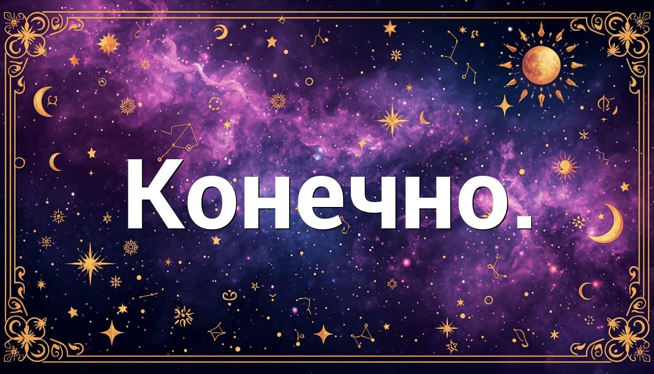Конечно.