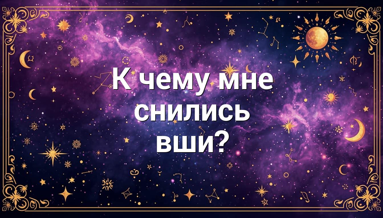К чему мне снились вши?