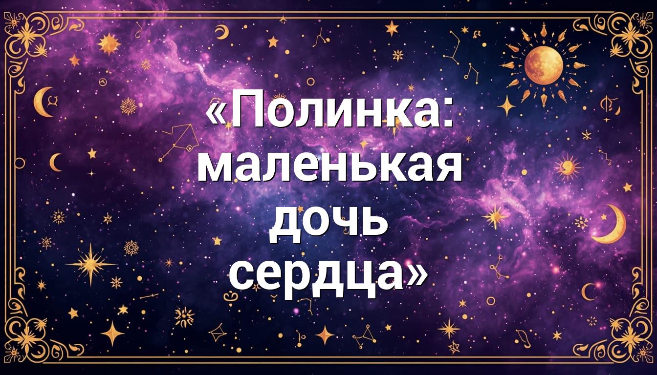 «Полинка: маленькая дочь сердца»